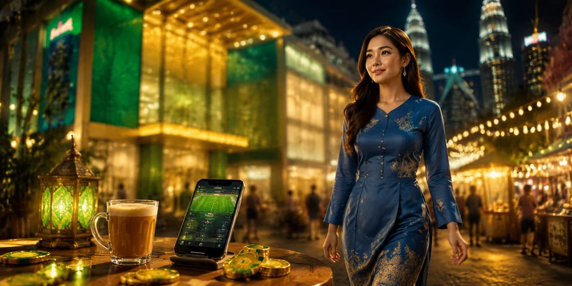Pengguna wanita Kuala Lumpur bermain kasino mudah alih 4dmoon dengan berpakaian baju kurung secara bertanggungjawab